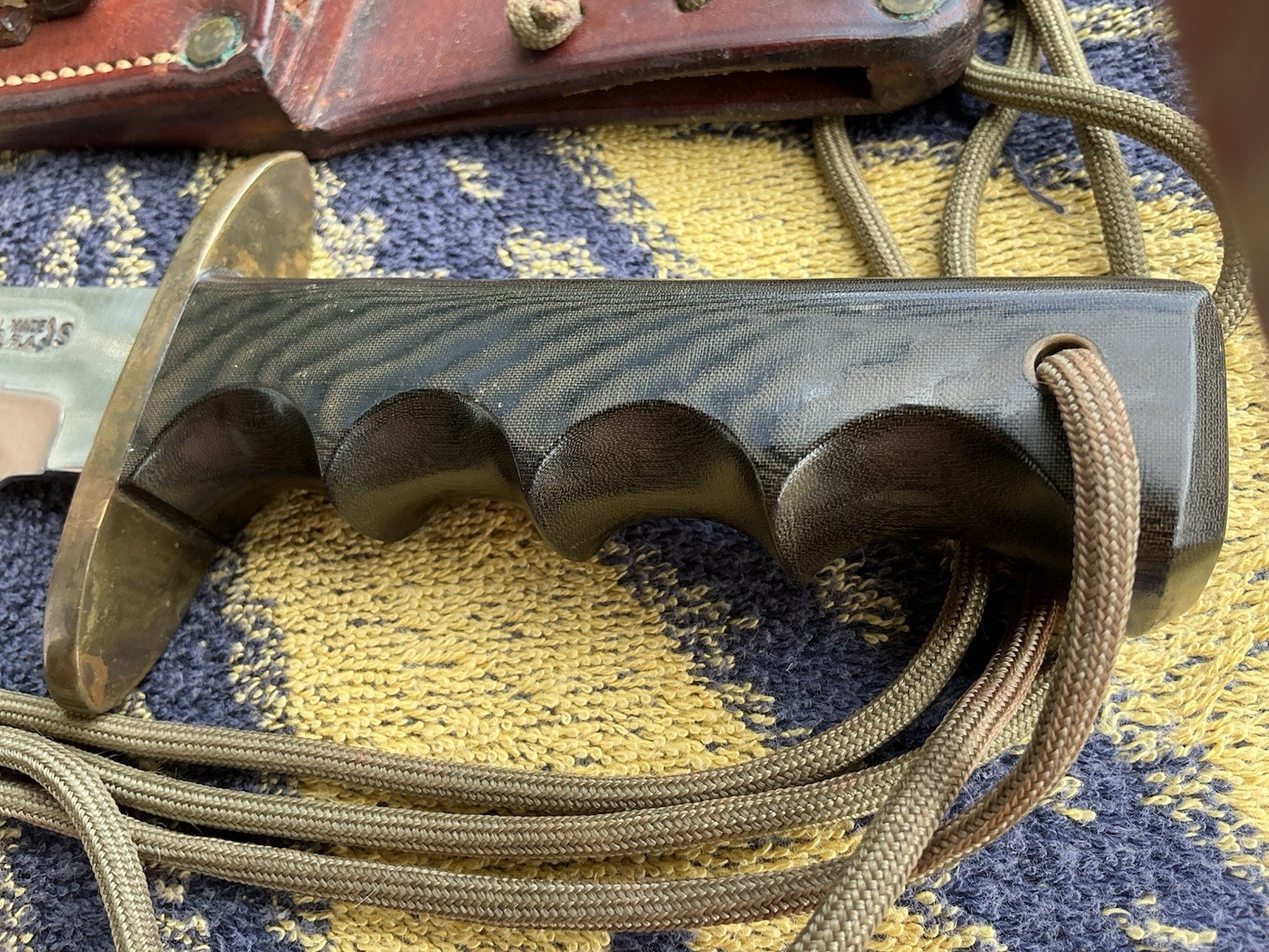 Randall Made Knife Model 15 Airman Micarta Handle Fixed Blade