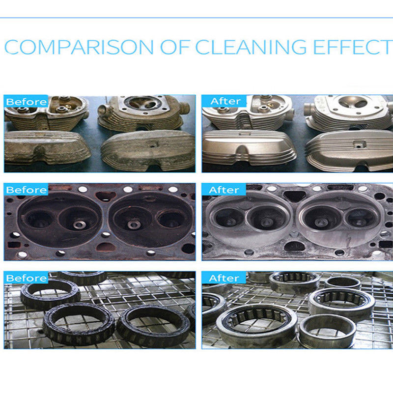 New 30L Ultrasonic Cleaner Stainless Steel Industry Heated Heater w/Timer Basket