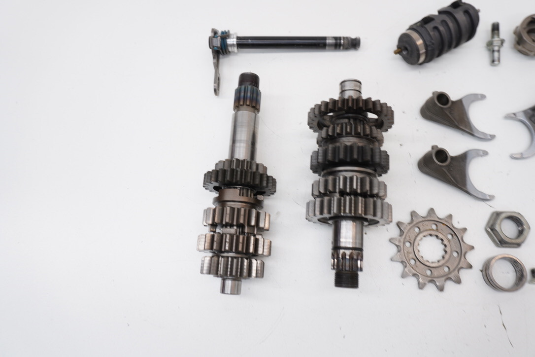 2008 KX450F Transmission OEM Tranny Gears Shaft Shift Drum Forks Kawasaki 07-11