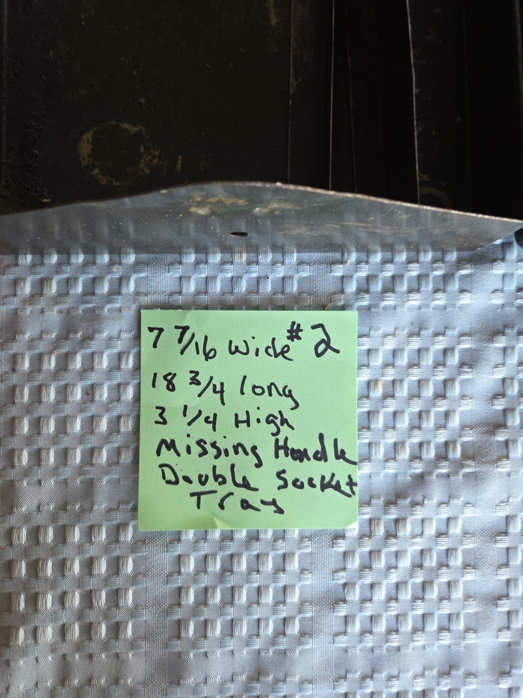 Pick 1 Craftsman Only Tray 16" 17” 18" 20" metal pull out USA Red Gray Tool Box