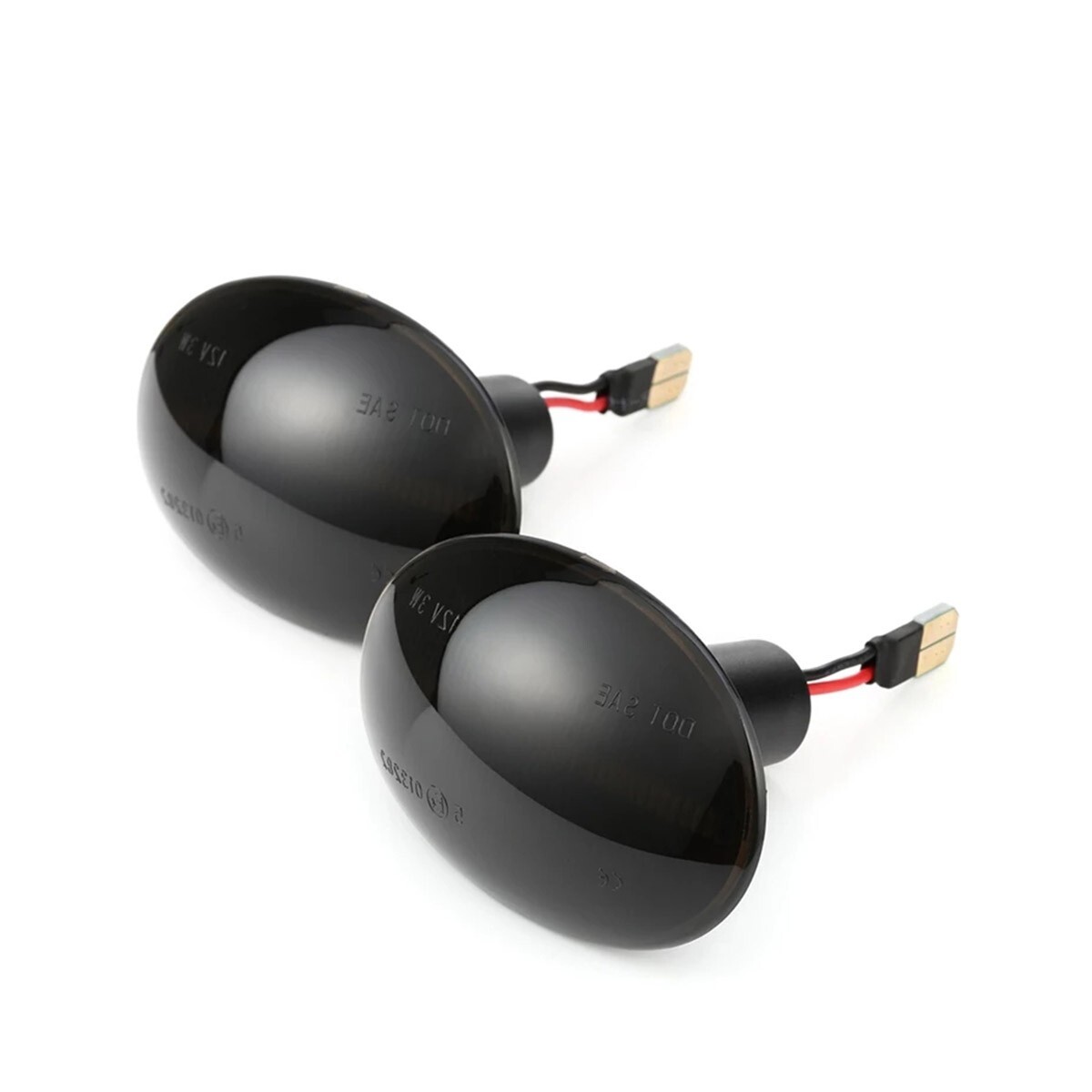 For Mini Cooper R55 R56 R57 R58 R59 LED Side Marker Light Flowing Turn Signal 2X