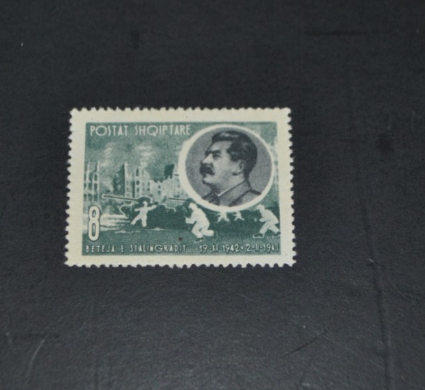 ALBANIA SCOTT #653 STALIN AND THE BATTLE OF STALINGRAD MNH SET OF 1