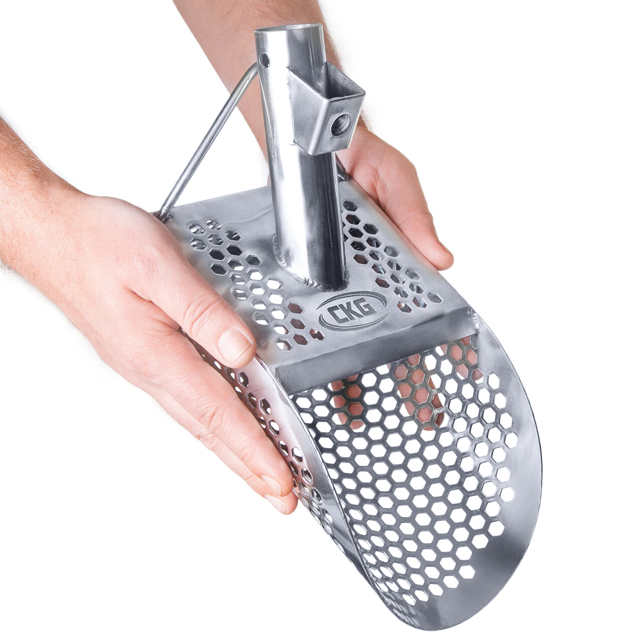 CKG Sand Scoop Metal Detector Carbon Handle Pole Detecting Scoops Shovel Rod