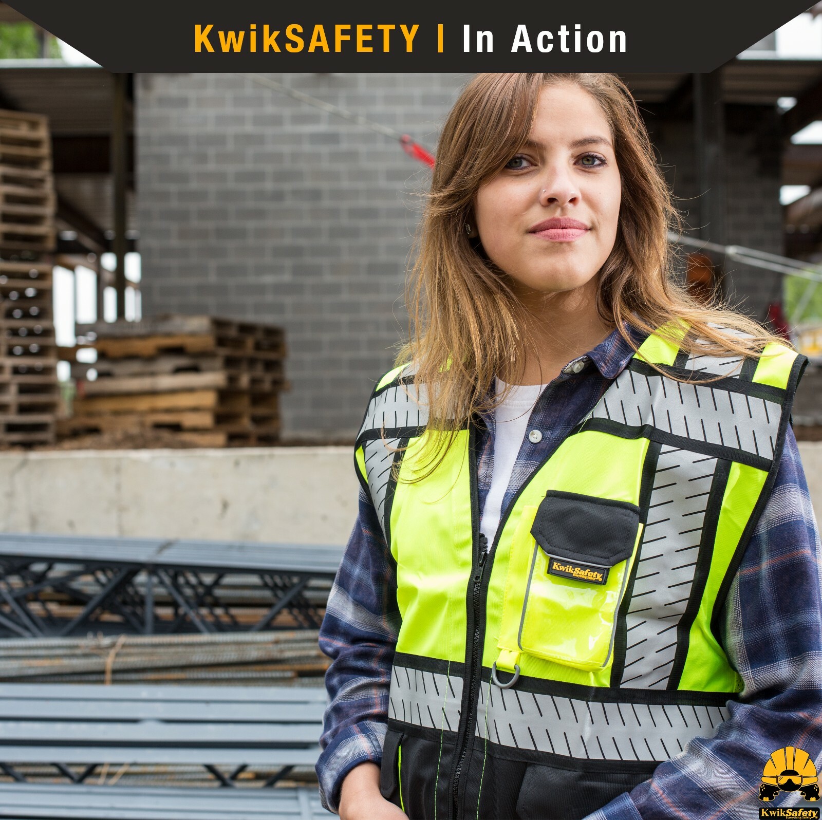 KwikSafety SPECIALIST | ANSI Class 2 Fishbone Safety Vest