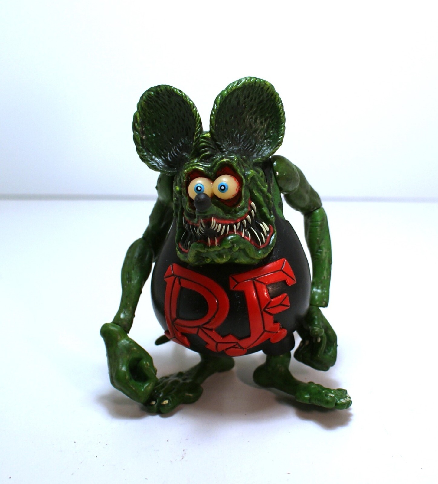 Hard to find  Rat Fink " Big Daddy" ED Roth PVC Action Figure Adult collectible