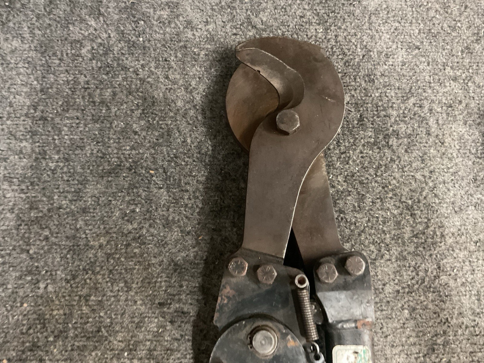 Lot of 2 Greenlee 756 Ratchet Cable Cutters