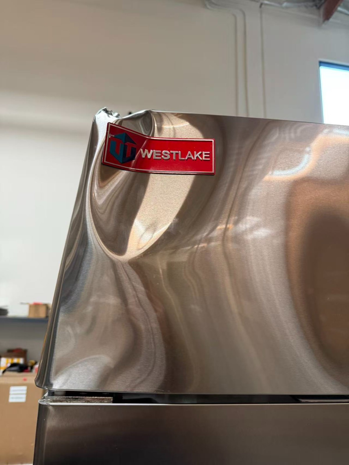 72" W 3-Door Commercial Reach-In Refrigerator, Stainless Steel, 54 Cu.ft – Dents