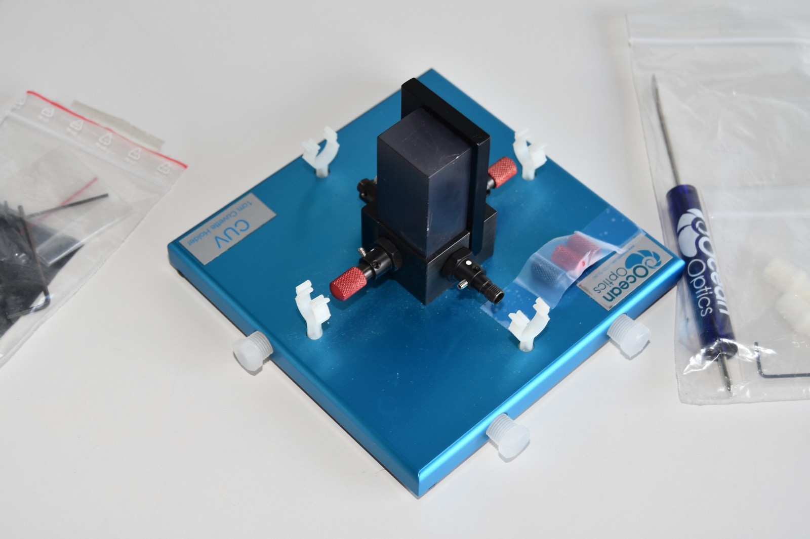 ^ Ocean Optics 4 Way CUV Cuvette Holder UV/VIS #X6689