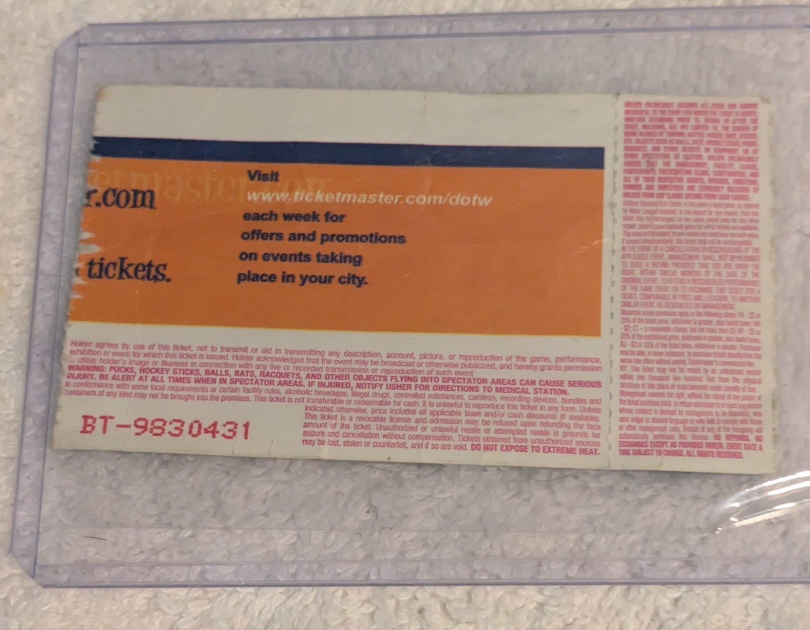 Ozzy Osbourne Lynyrd Skynyrd Rob Zombie Bob Dylan Passes Ticket Stub Lot