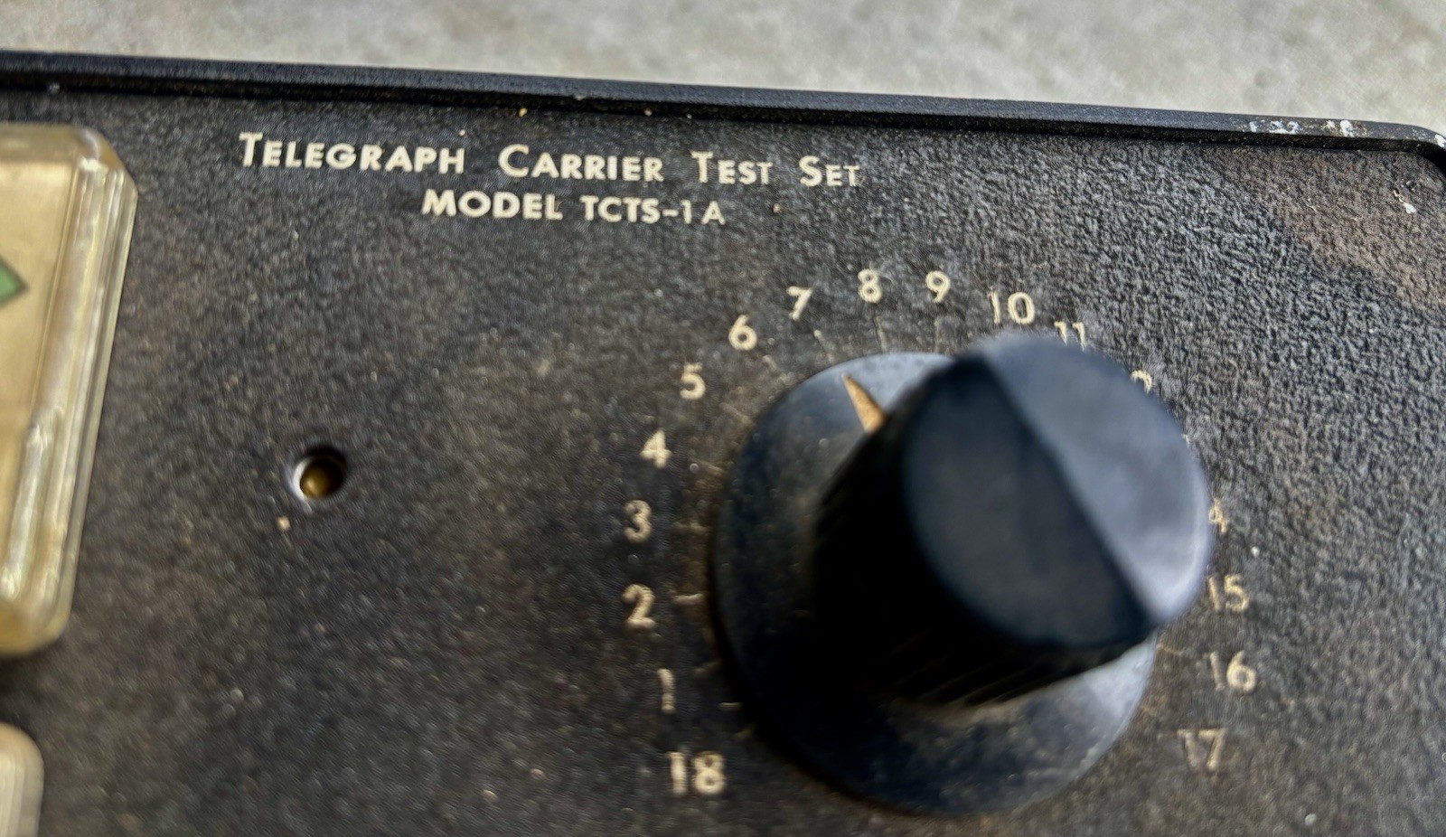 Stelma TCTS-1A Telegraph Carrier Test Set, Key, Sounder Vintage