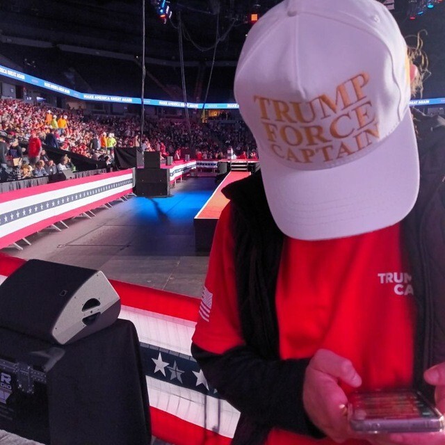 Rare Cali Headwear Trump Force Captain Hat