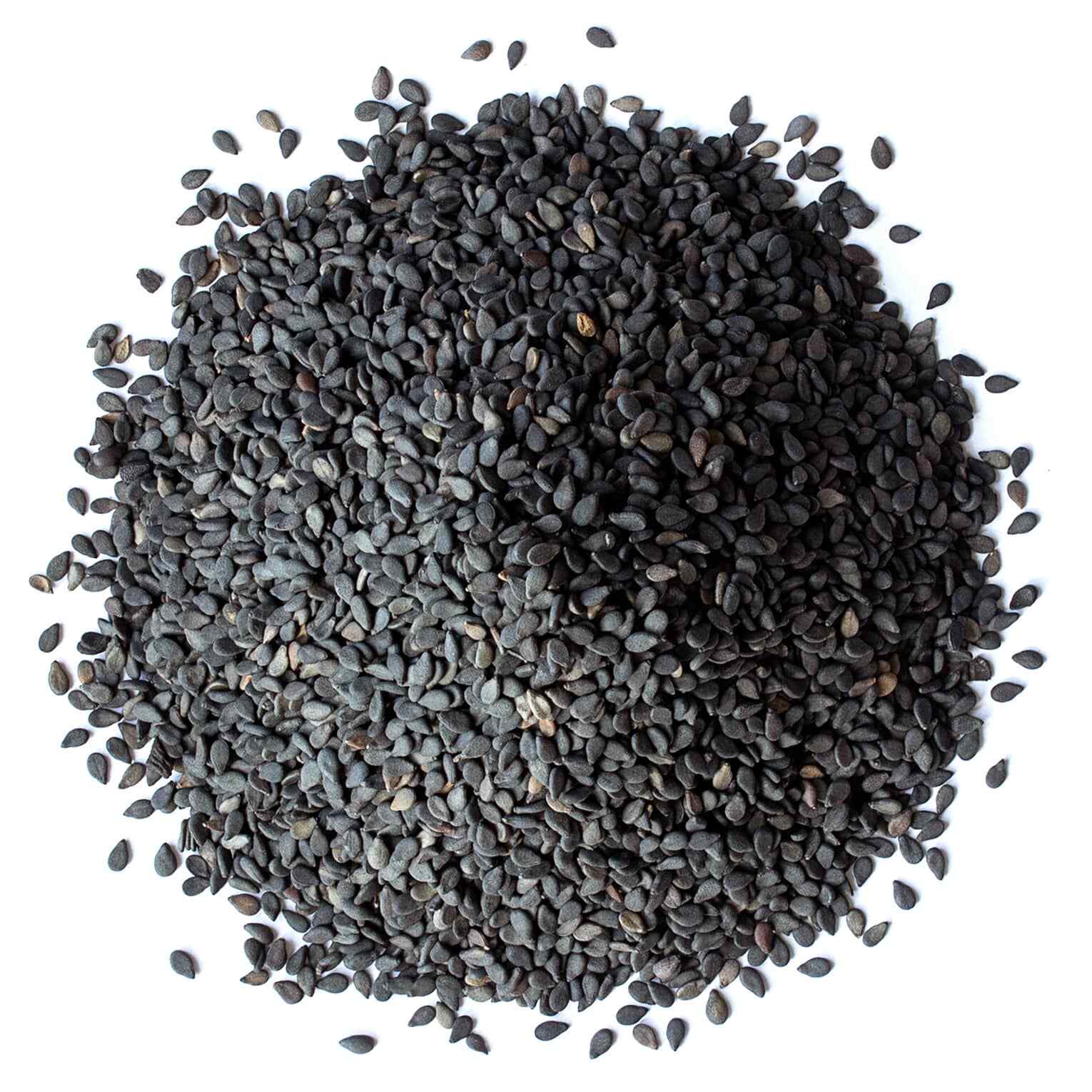 Organic Black Sesame Seeds — Raw, Unhulled, Non-GMO, Kosher — by Food to Live