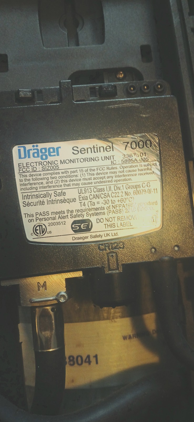 Dräger PSS 7000 SCBA NFPA 2018 Certified -Sentinel 7000 w/ 45 Min Composite Tank