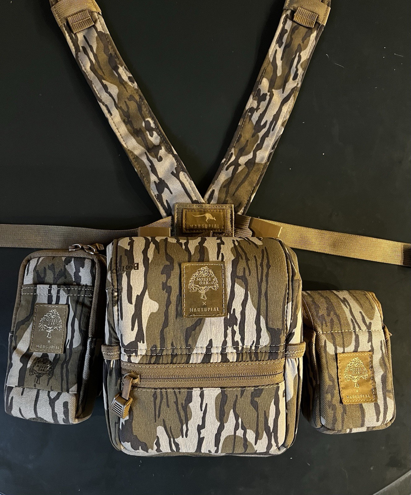 Marsupial Gear Enclosed Binocular Chest Pack