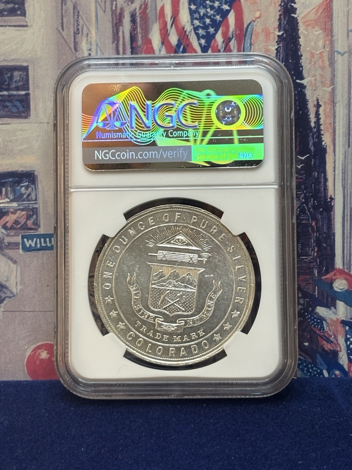 1933 Century of Progress HK-870 Silver So-Called Dollar NGC MS64