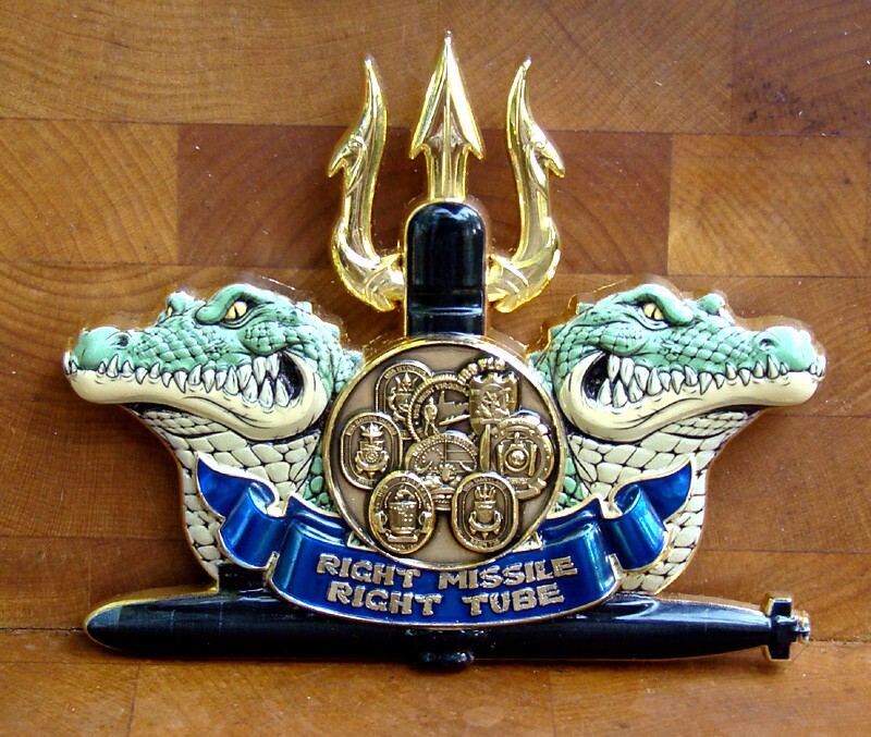 SWFLANT Strategic Weapons Facility Atlantic, Kings Bay GA Challenge Coin 4" x 3"