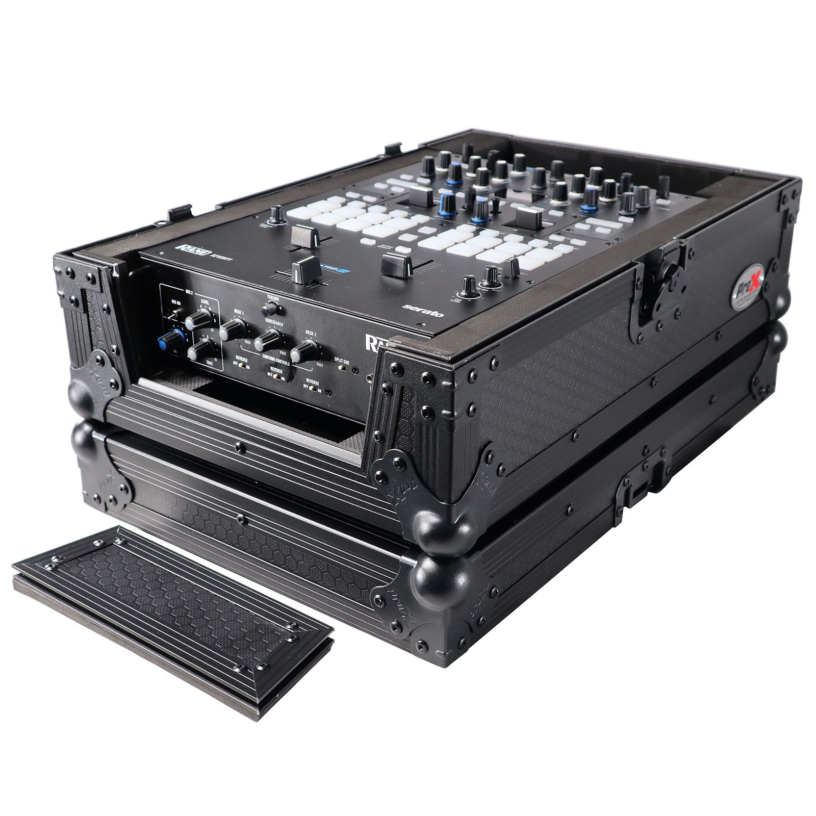 ProX XS-RANE72BL Flight Case fits Rane Seventy-Two & Rane Seventy DJ Mixer-Black