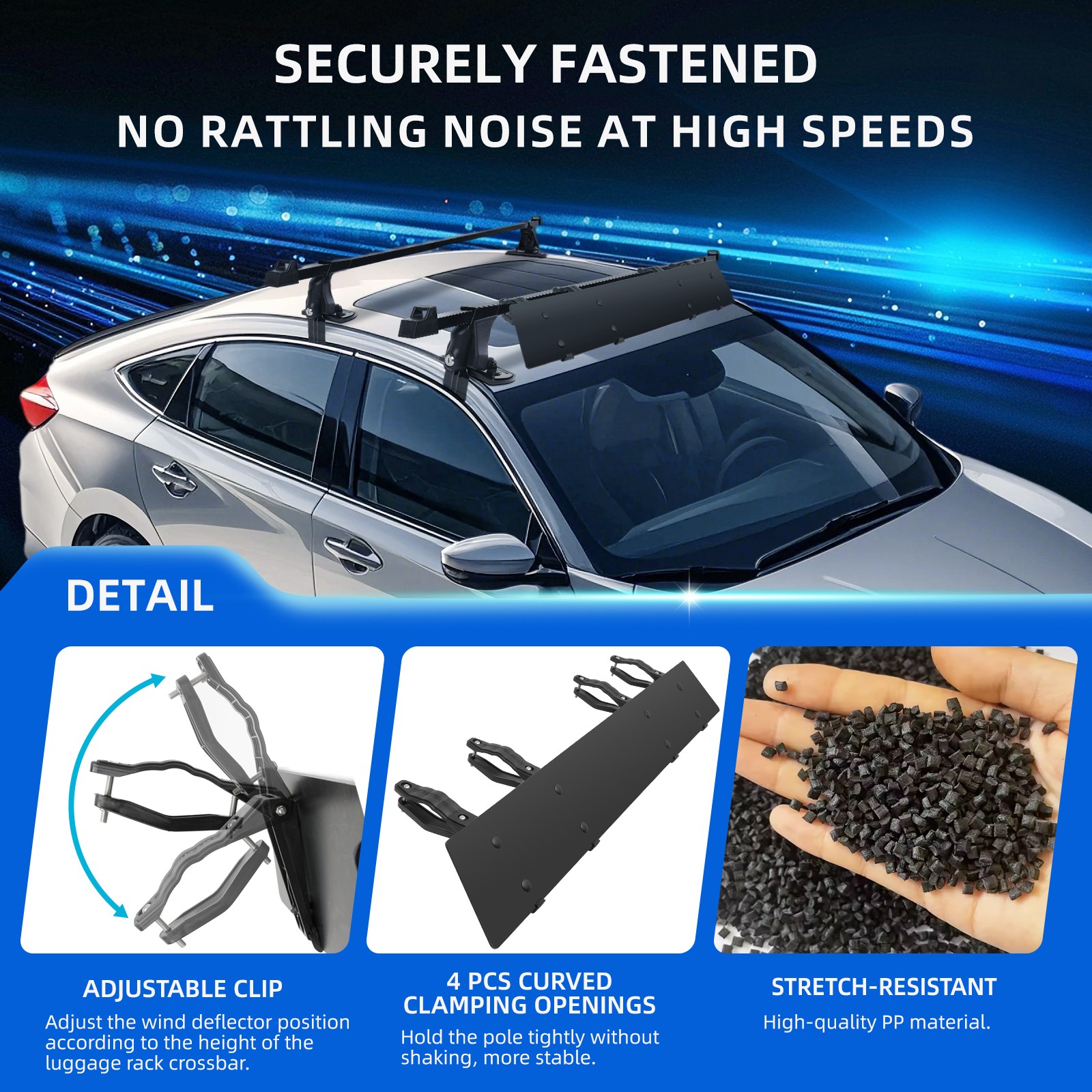 Scion xB 54" Roof Rack Cross Bar Luggage Carrier with Fairing