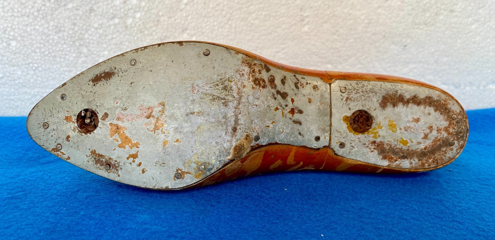 Antique Leader Wooden Shoe Form/Last Industrial Decor