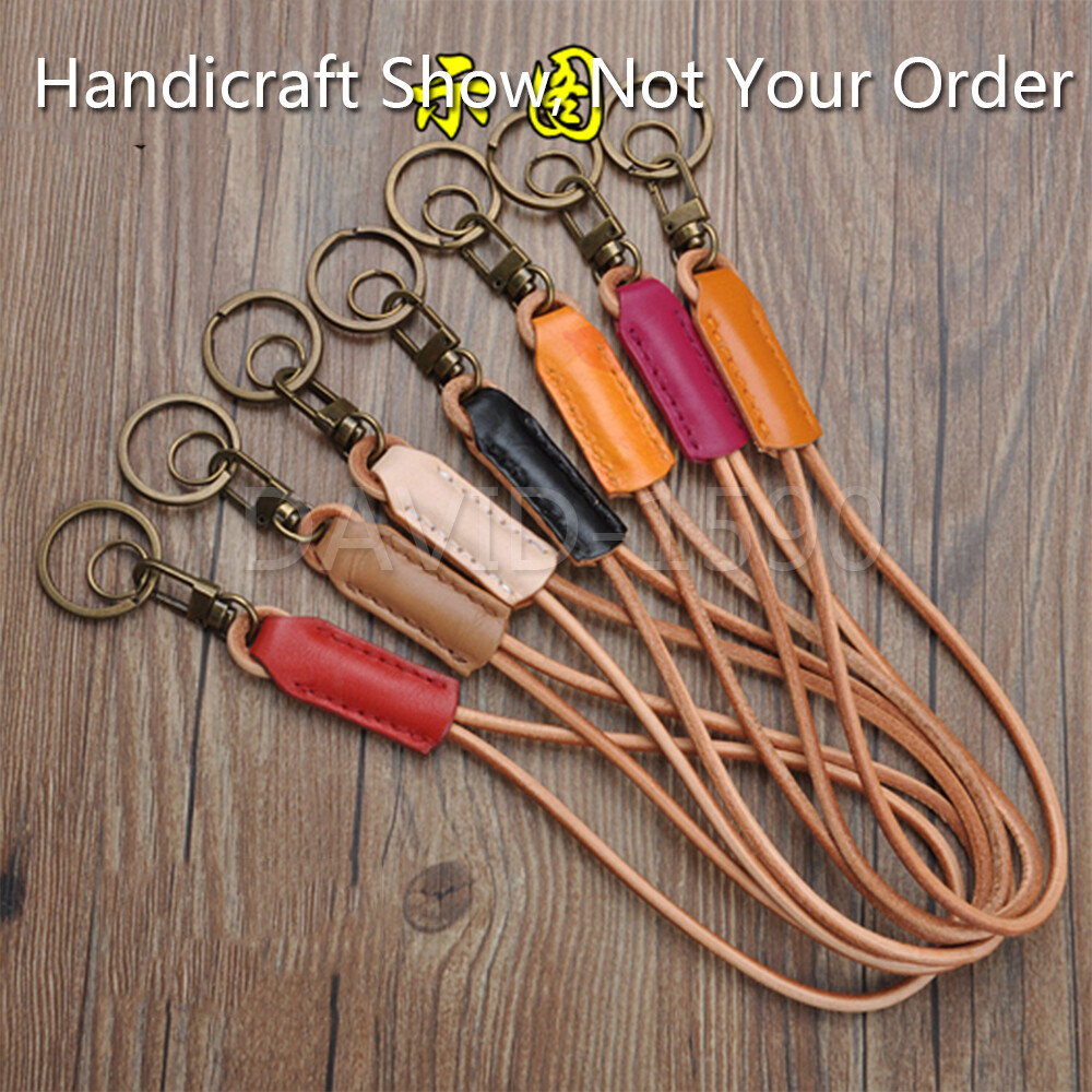 DIY Round Cow Real Leather Cord Lace Rope Weave String for Necklace Bracelet Bag