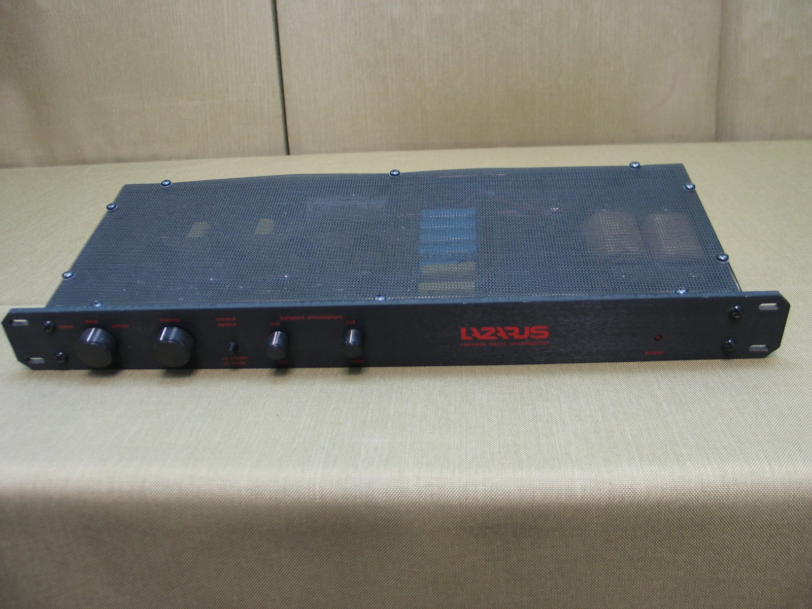 Lazarus Cascade Basic Tube Preamplifier ( Circa 1986 ) ( Tech Tested & Owned )