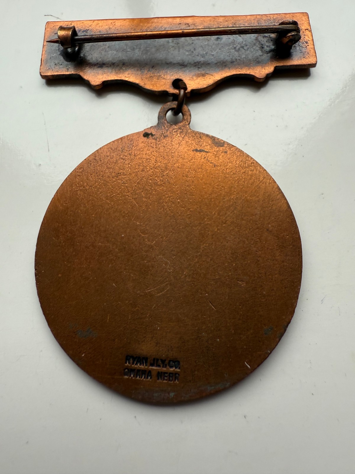 Rare 1916 Nebraska National Guard Mexican Border Service Medal Poncho Villa Exp