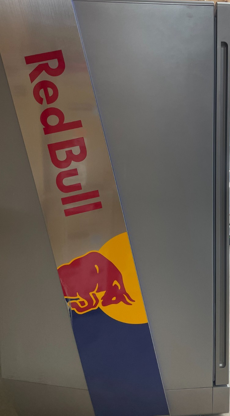 Medium Red Bull Mini Fridge NEW