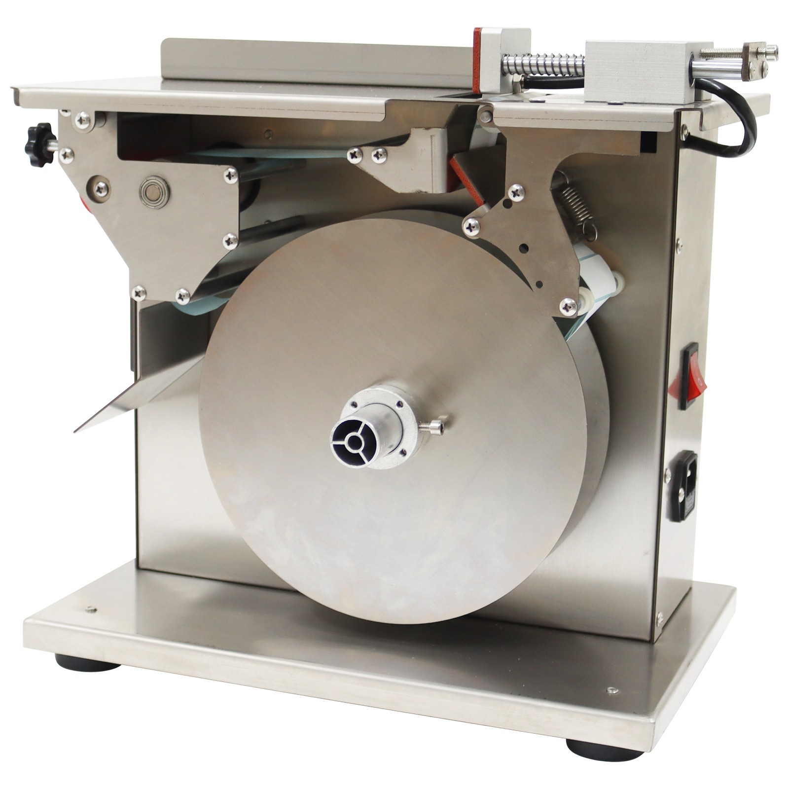 110V Right Angle Labeling Machine 90-Degree & Angled Corner-folding Labeler