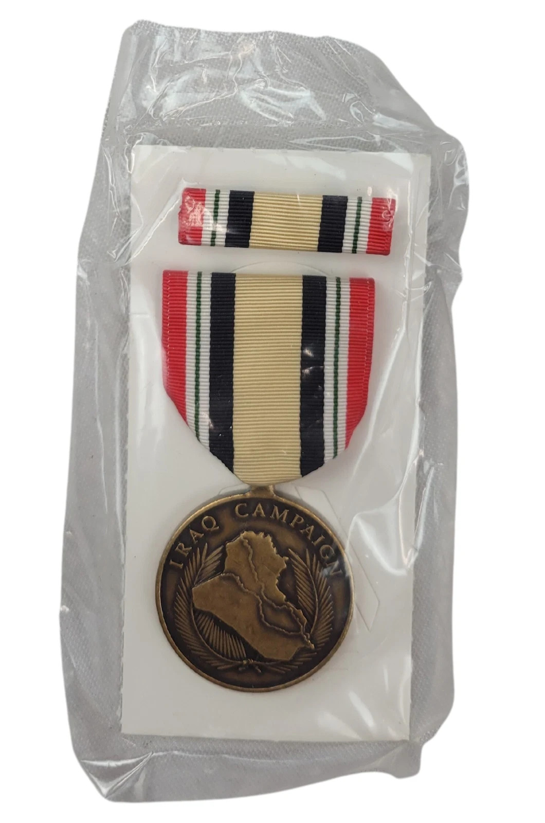 Iraq Campaign Medal With Ribbon Bar, Full Size - New *mocinc.1982*