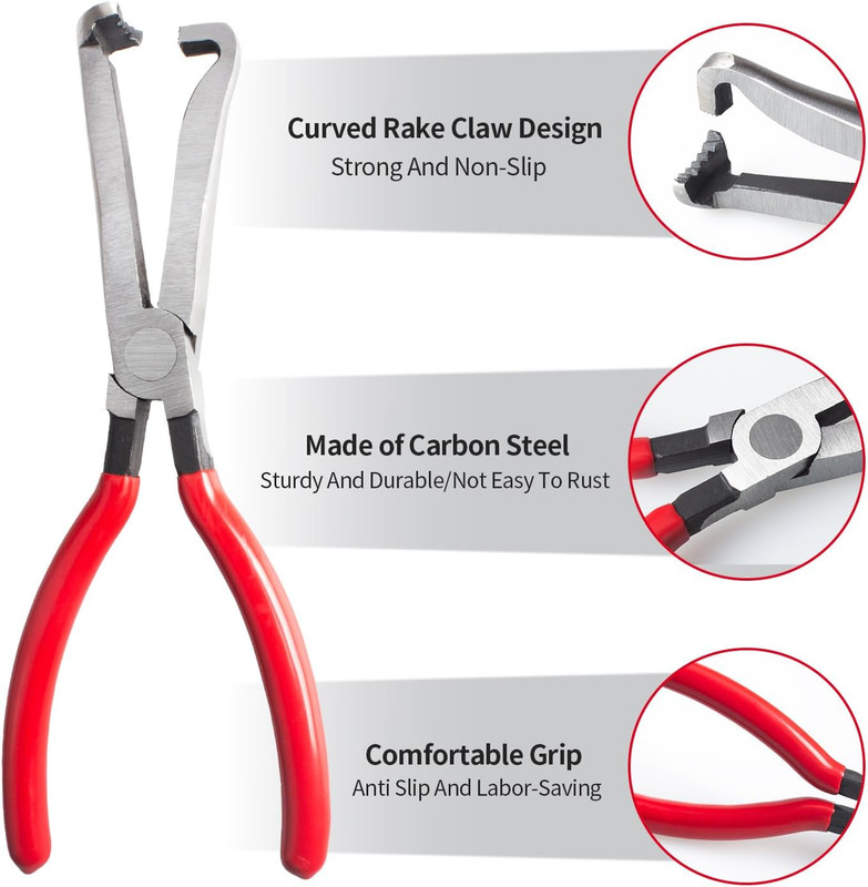 4 Pcs Repair Tool Auto Electrical Disconnect Pliers Connector Separator Wiring