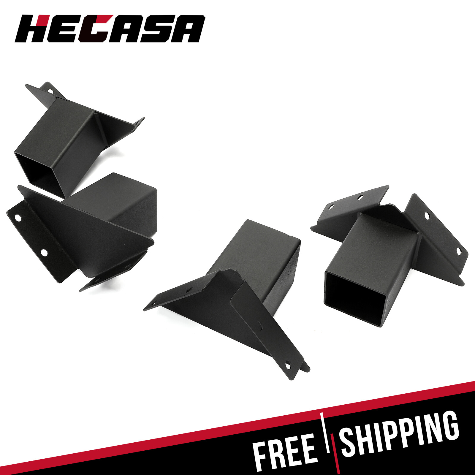 Powder coated Compound Angle Heavy Duty Deer Elevator Brackets Tree Stand 4pcs