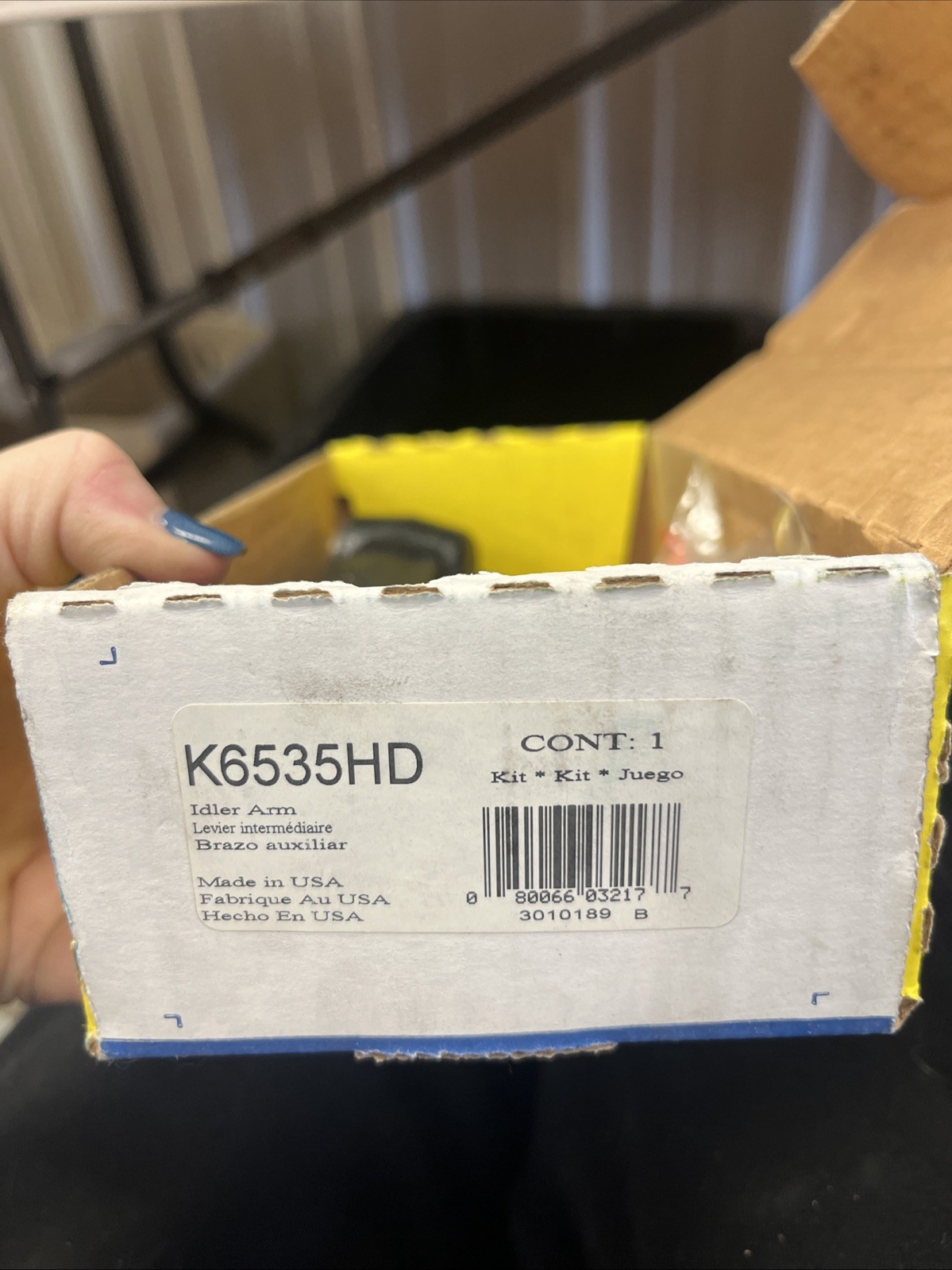 MOOG Problem Solver K6535HD Front Idler Arm 02 CHEVROLET SILVERADO 2500 B2