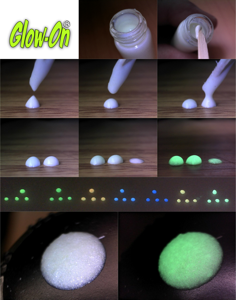 Glow-On ORANGE Glow Paint For Gun Sights, Fishing Lures 2.3 ml vial, Bright!