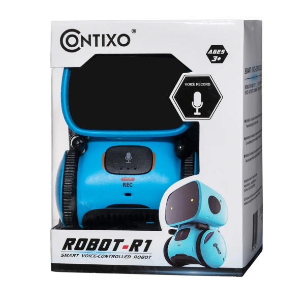 Contixo R1 Blue Robot Toy For Kids Ages 2+