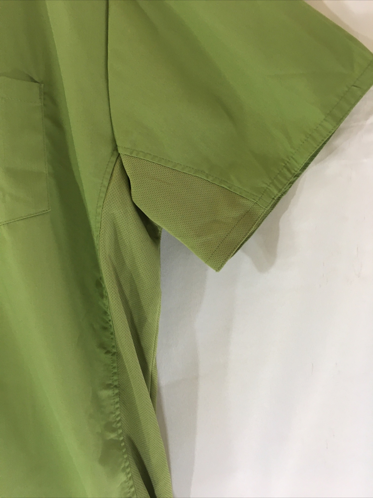 Chef Works CSMV-LIM-3XL Cool Vent Chef Shirt Lime Size 3XL