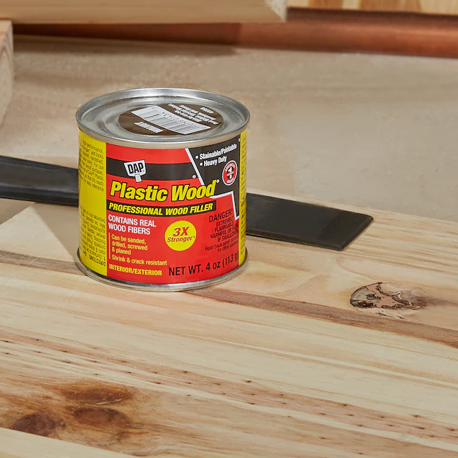 DAP Plastic Wood Professional Solvent Wood Filler: 4.0 oz. (Walnut)