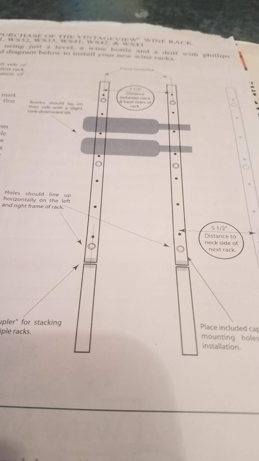 VintageView Wine Racks 14 sets