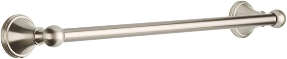 Delta 138029  Crestfield SIngle Towel Bar 18-Inch in Satin Nickel