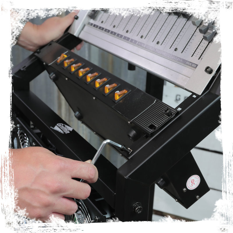 Rack Mount Cart Stand Rolling Studio Mixer Gear Pro Audio IT Server Holder Case