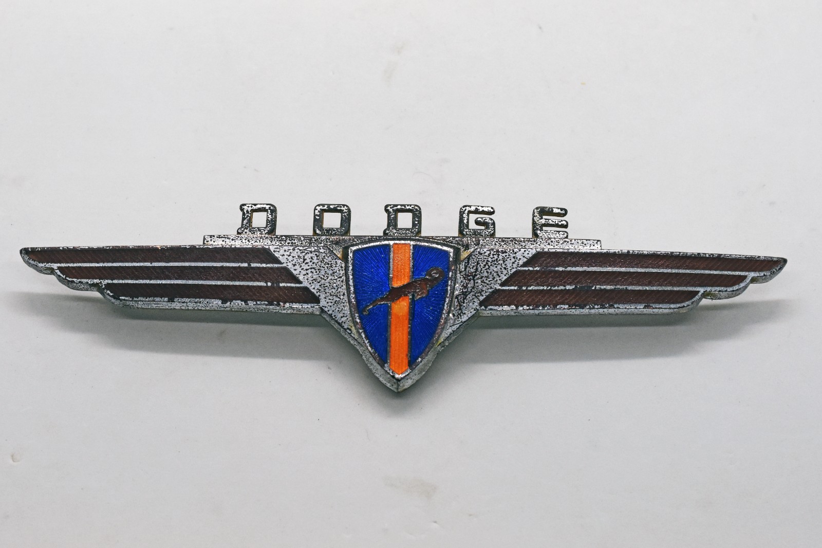 Original 1940 Dodge Trunk Emblem - Vintage
