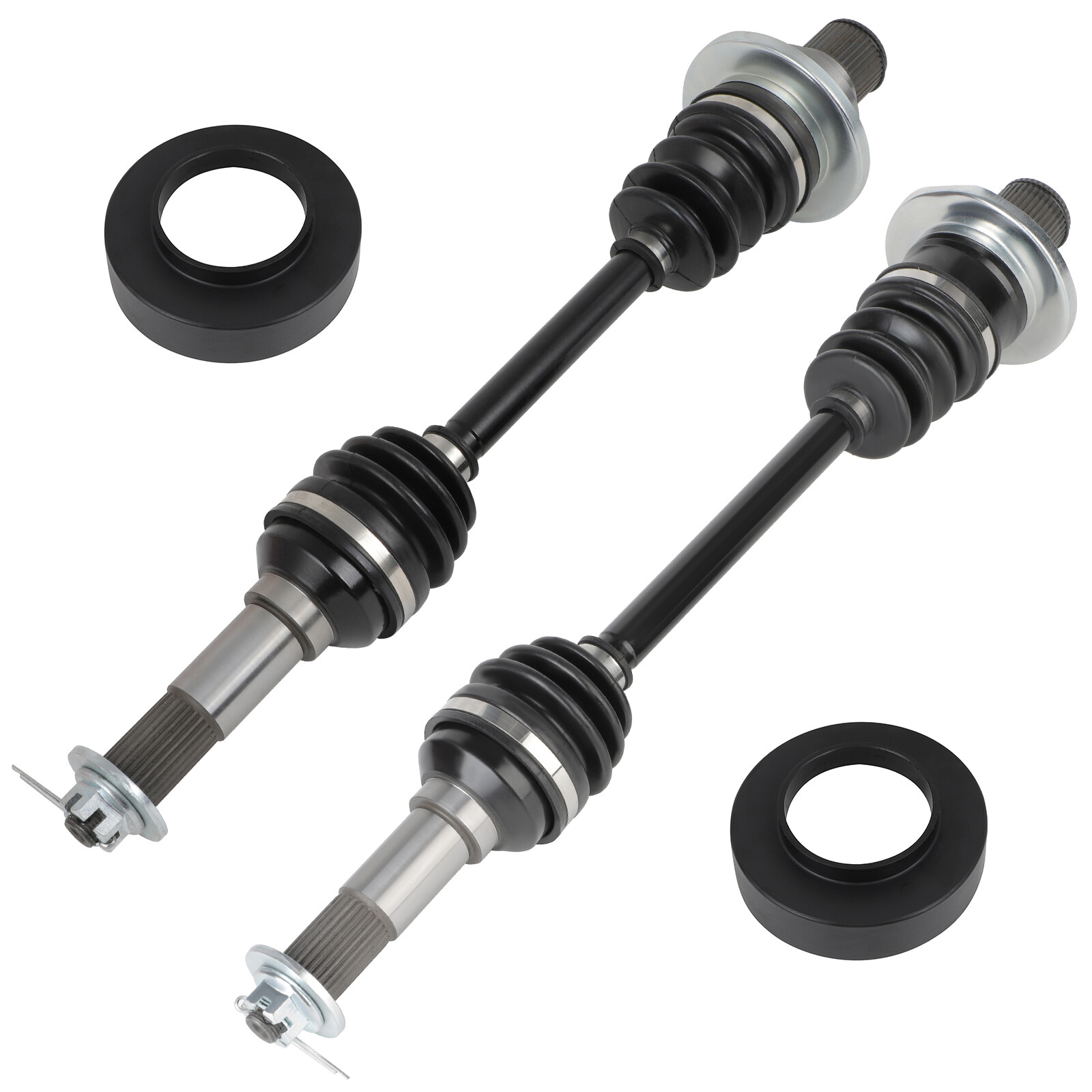 2×Rear CV Axles For Yamaha Grizzly 660 YFM660F 4x4 2002 Left Right