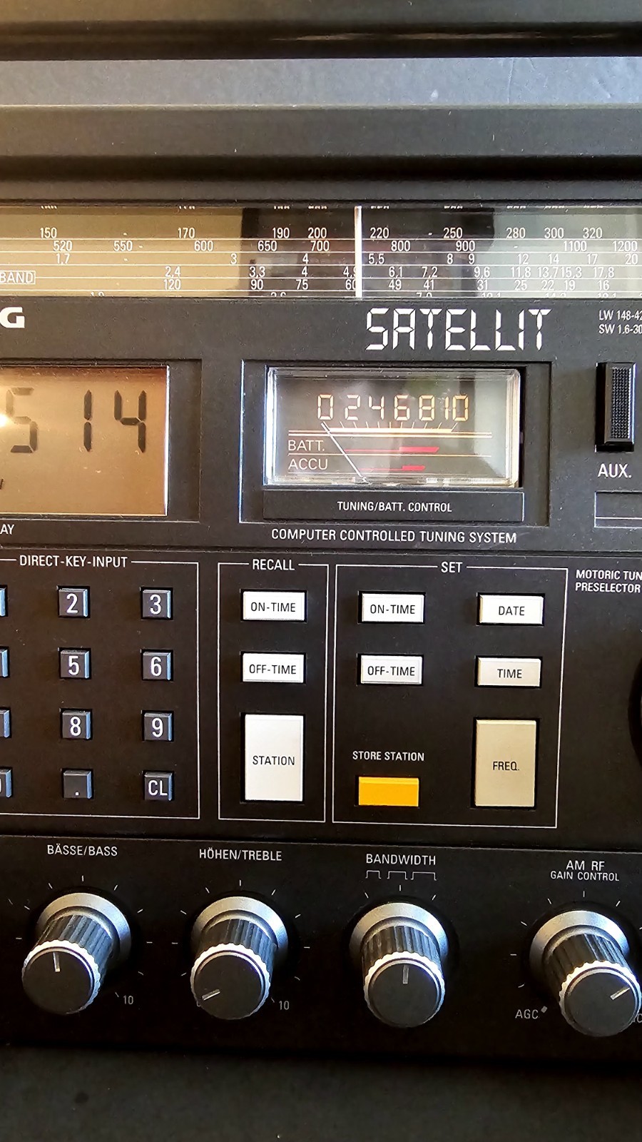 Grundig Satellit Professional 650 LW,MW,SW,FM
