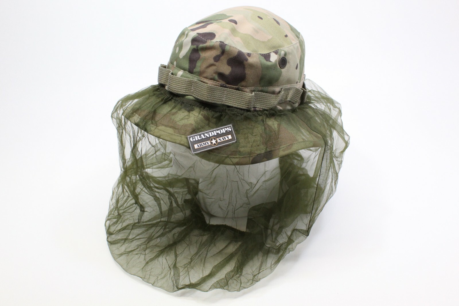 MILITARY MOSQUITO HEAD NET OPEN ON BOTH ENDS FOR JUNGLE HAT