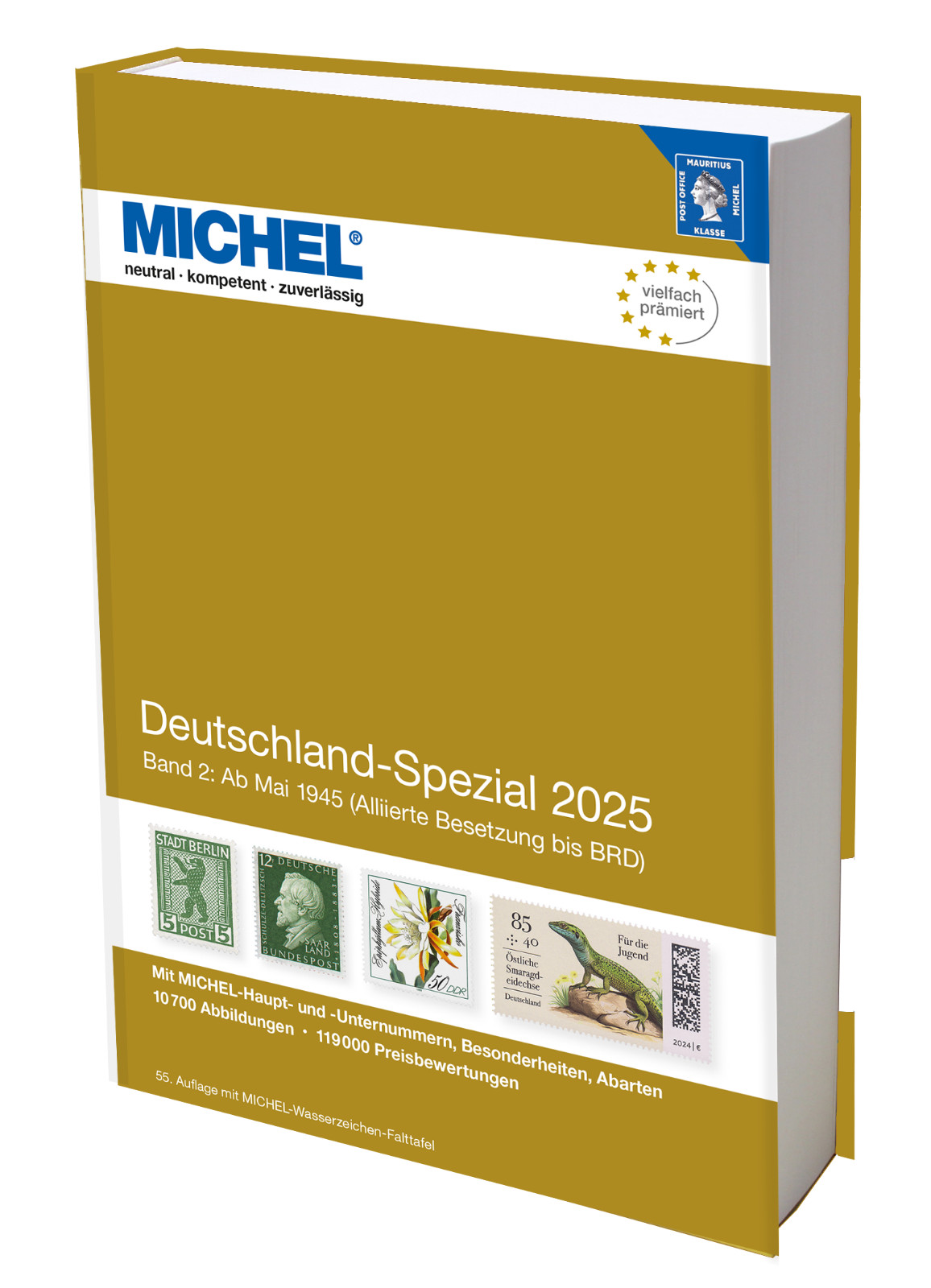 MICHEL Stamp Catalogue Germany Special 2025 - Volume 2 (from 1945) NEW