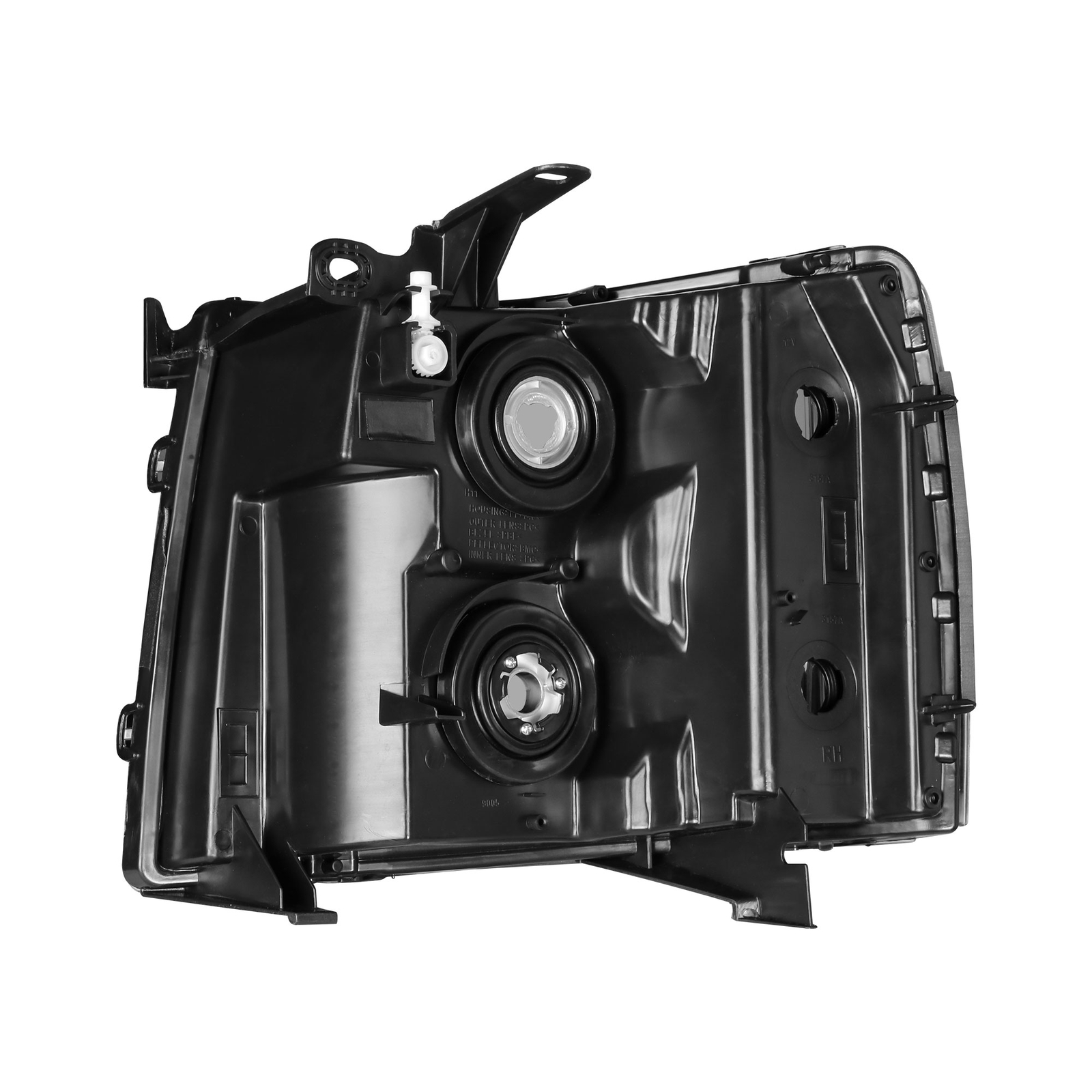 For 2007-2013 Chevy Silverado 1500 2500HD Black Housing Headlights LH & RH