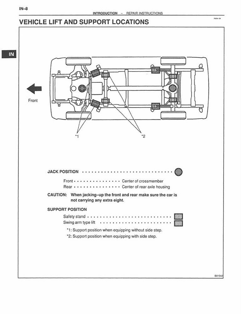 2002 Toyota 4-Runner Shop Service Repair Manual Book