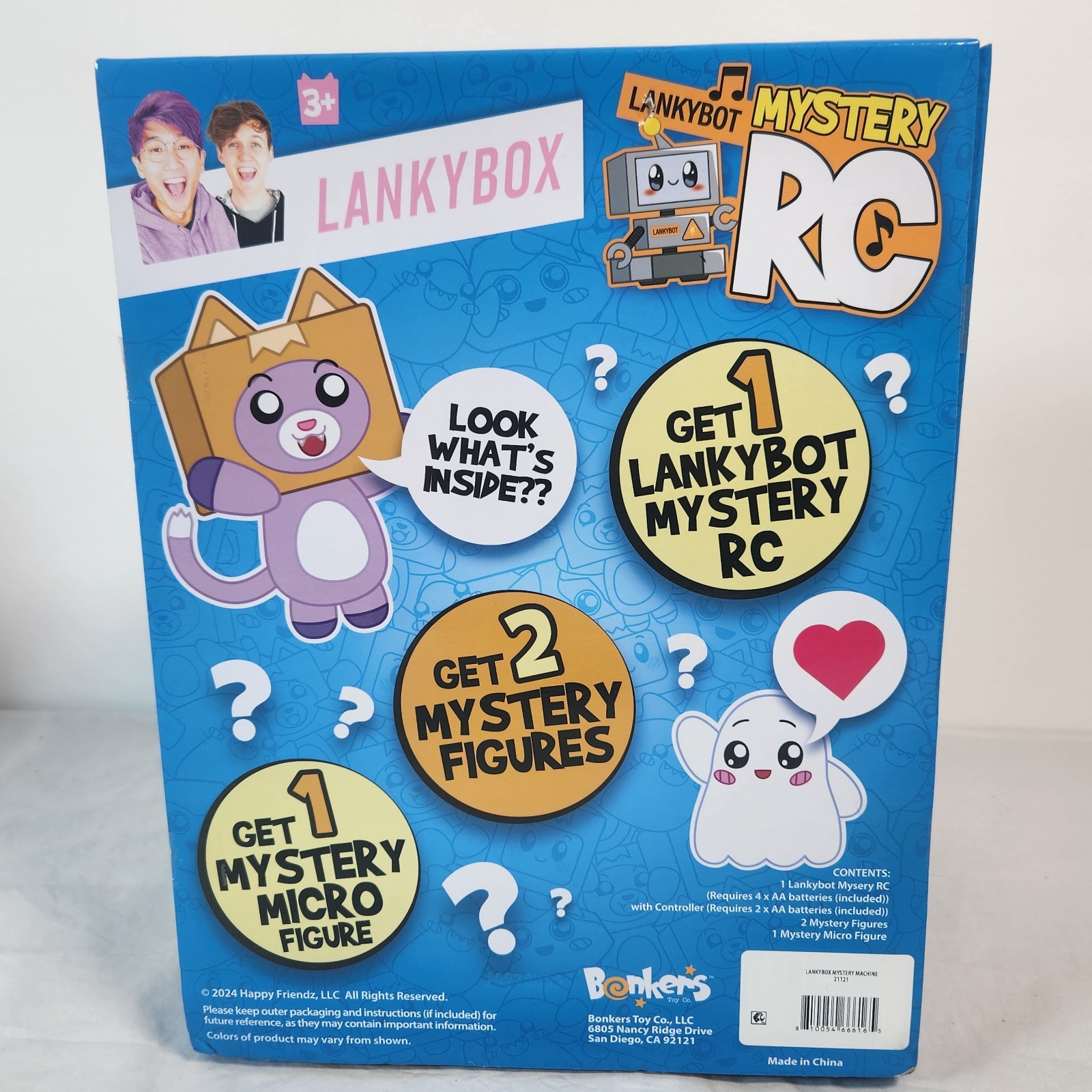 Brand New! LankyBox LankyBot Mystery RC Remote Control Bot