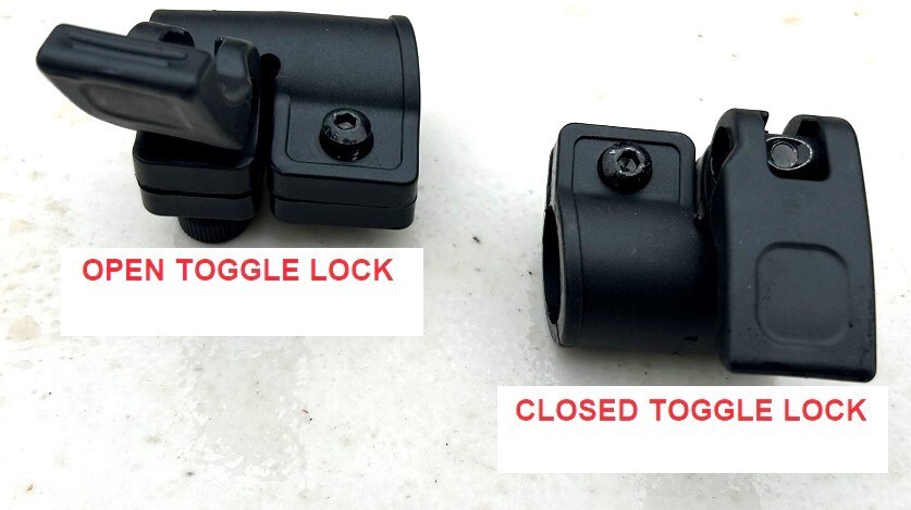 Minelab Monster Replacement Shaft Carbon Fibre with Nylon Clamps