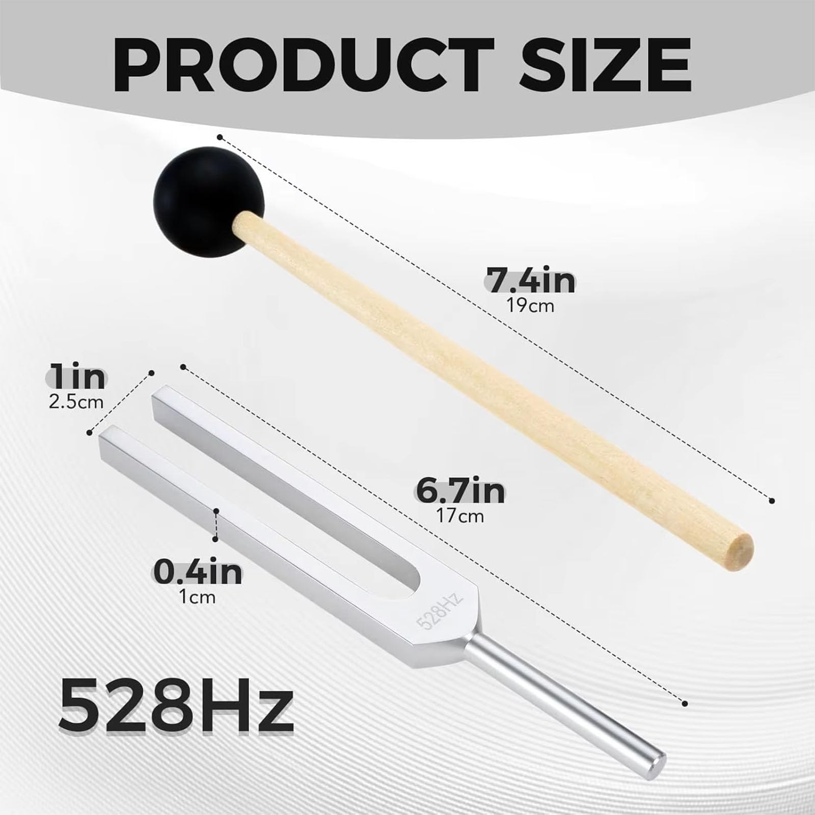 (528Hz ) Tuning Fork Healing Sound Therapy Meditation Chakra Professional Tool