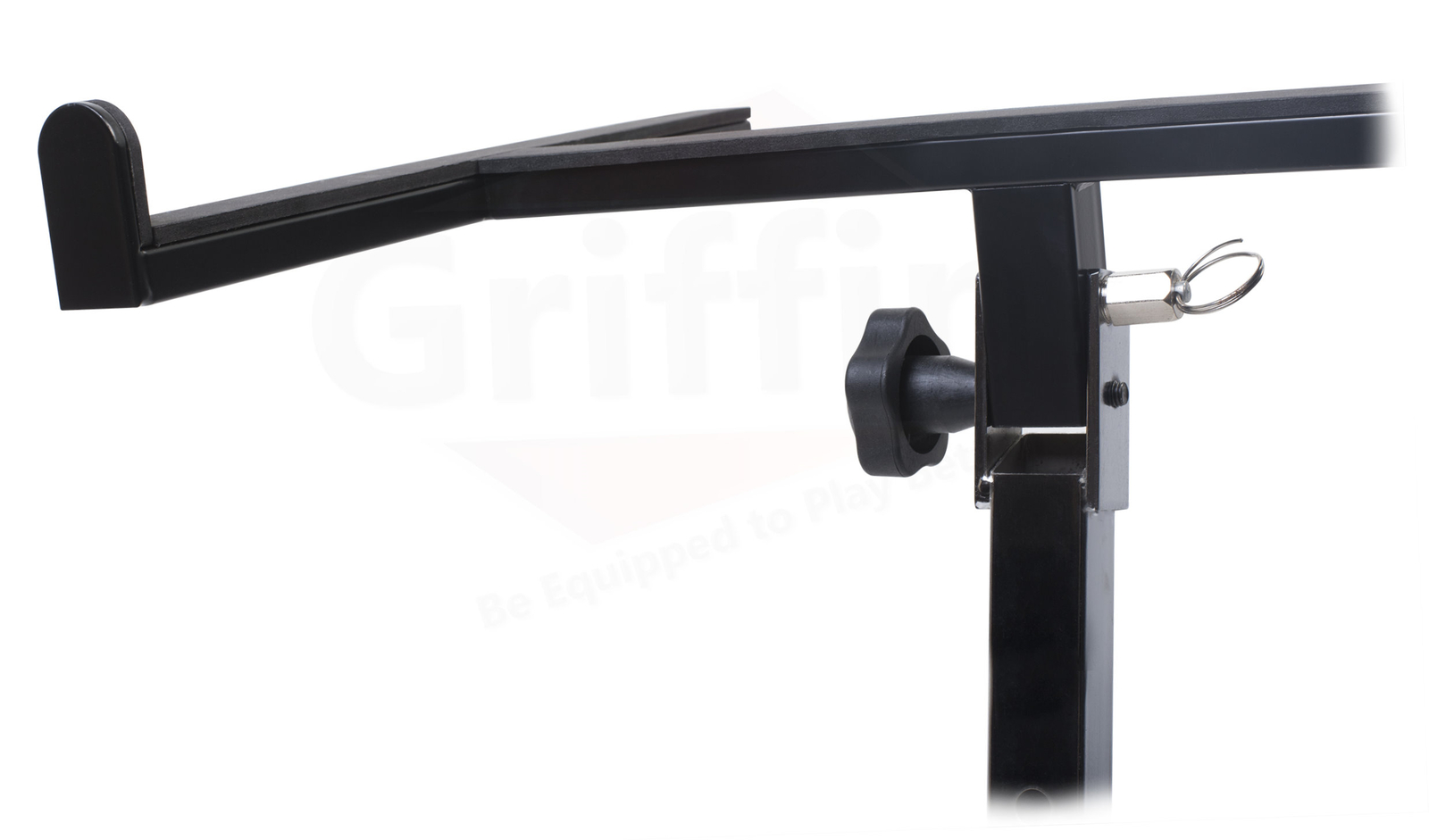 GRIFFIN Studio Music Mixer Stand on Wheels - DJ Recording Gear Cart Table Mount